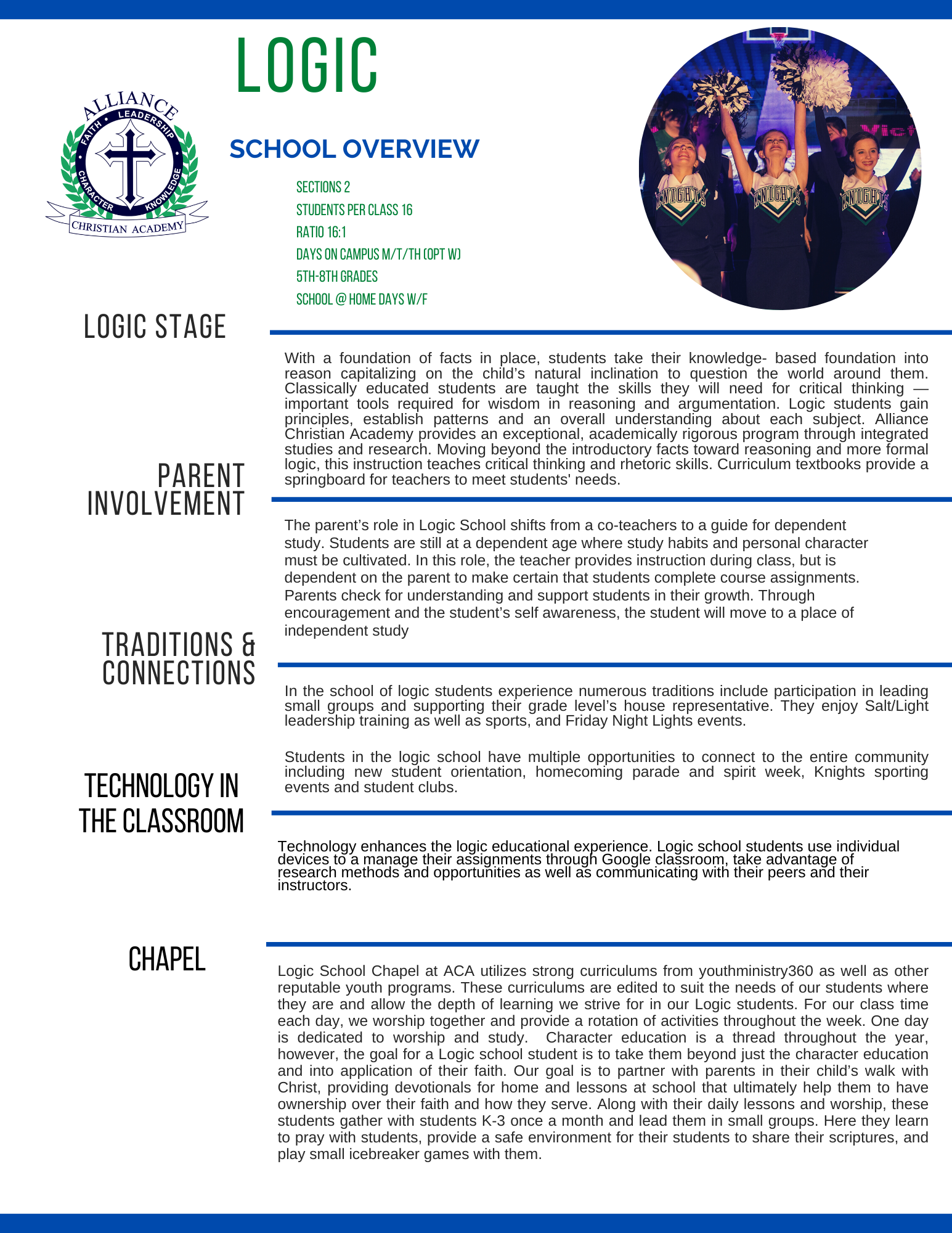 Logic School Alliance Christian Academy Little Sprouts Preschool